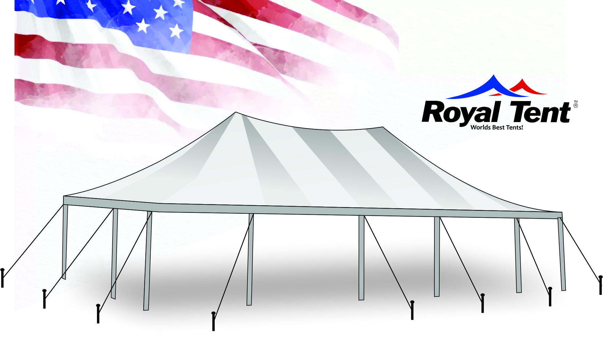 Traditional Peg & Pole Tent