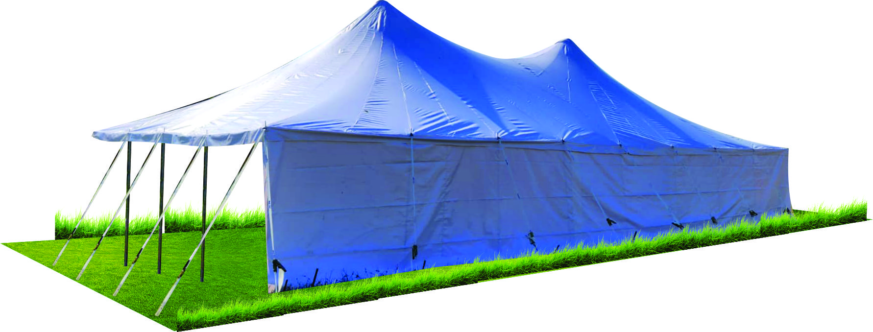 Saddle Back Pole Tents