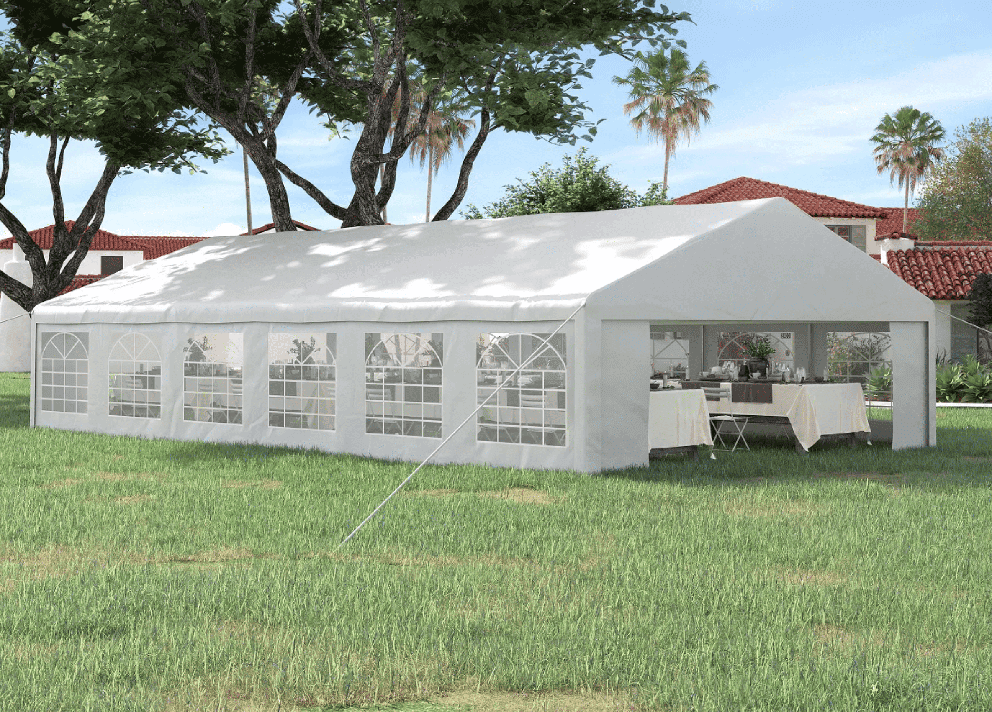 20′ x 50′ ( 6m x 15m ) Royal A – Frame Tent